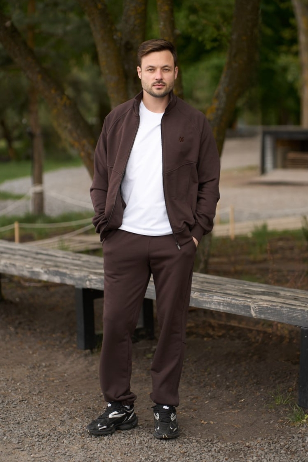Men's tracksuit MAVERICK chocolate